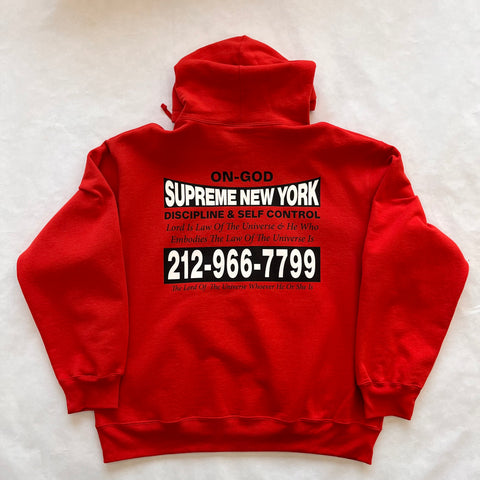 Supreme On God Hoodie