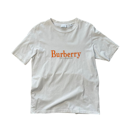 BURBERRY ‘Orange’ Logo Tee
