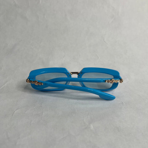 Chrome Blue Sunglasses