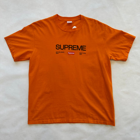 Supreme Orange Tee