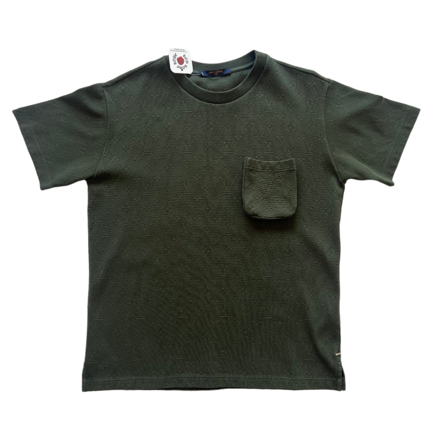 LVVV Monogram Green Tee