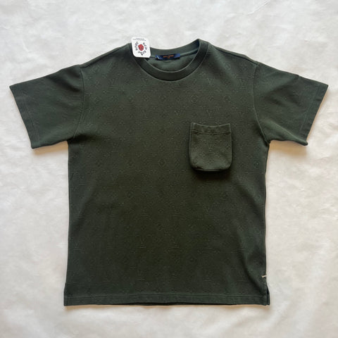 LVVV Monogram Green Tee