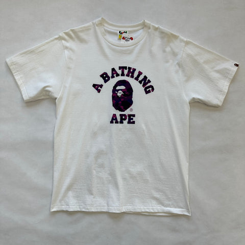 Bape Purple Camo Tee