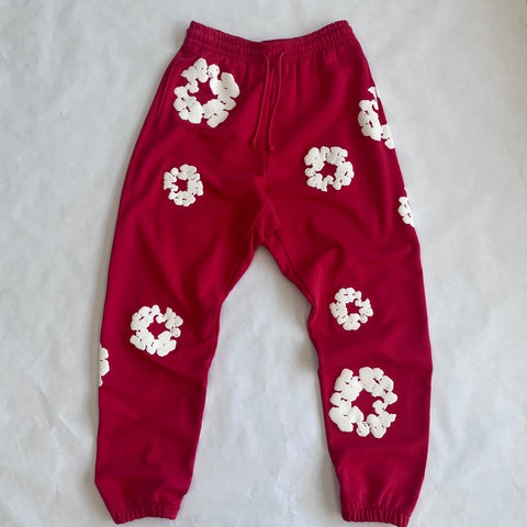 Denim Tears Red Sweatpants