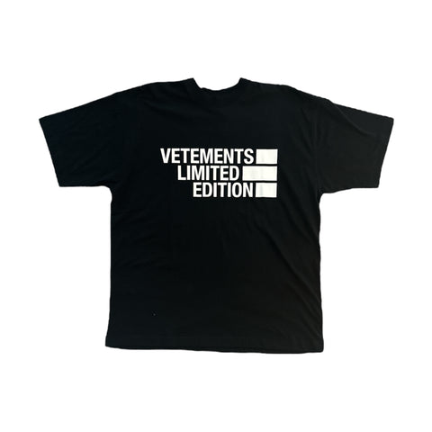 VETEMENTS LIMITED EDITION TEE