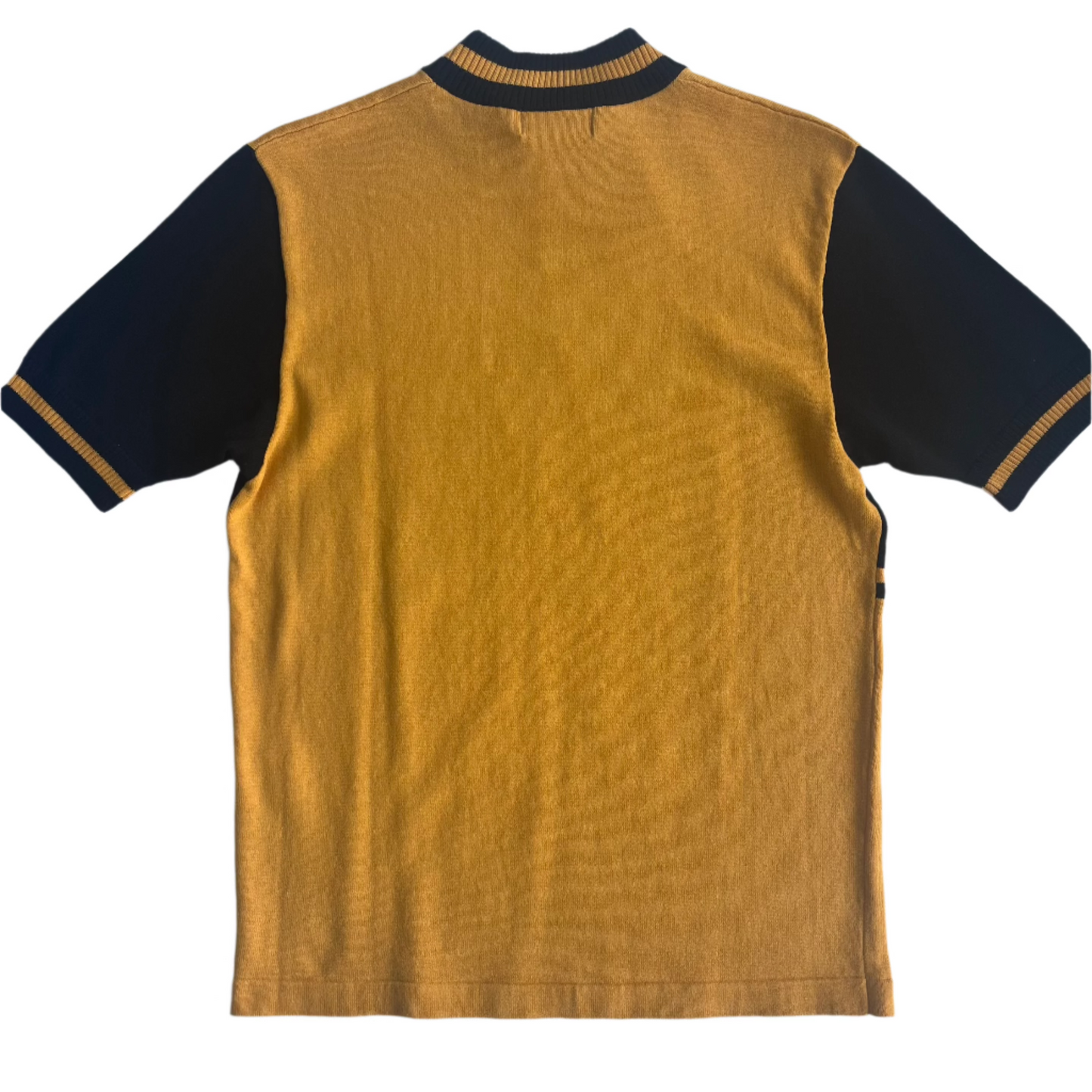 Hysteric Glamor Yellow Half Zip Tee