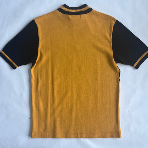 Hysteric Glamor Yellow Half Zip Tee