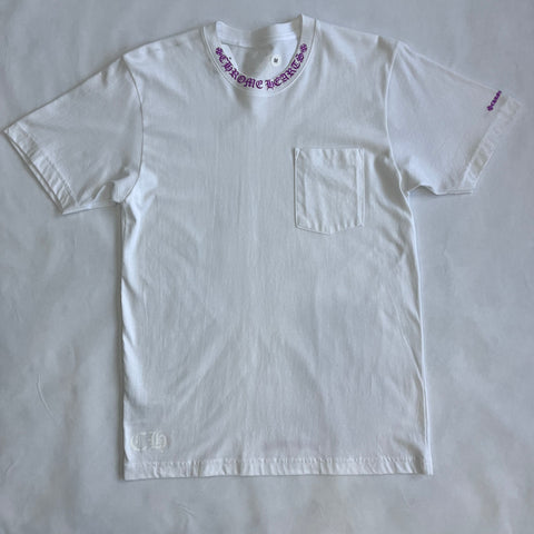 Chrome White Purple Tee