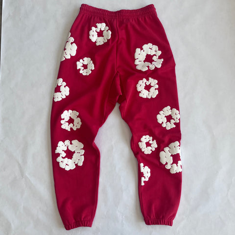 Denim Tears Red Sweatpants