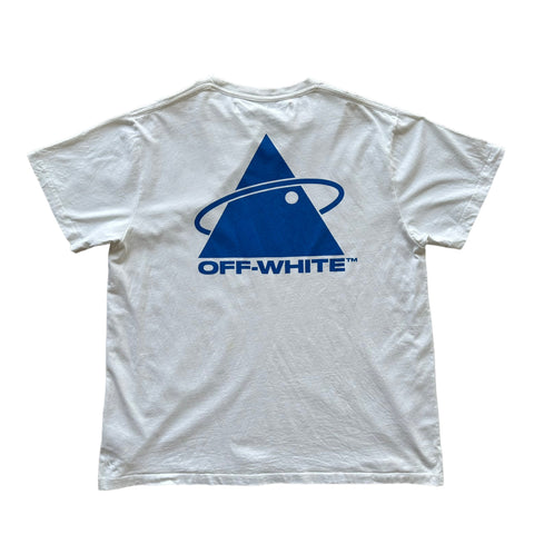 Off-White Blue Triangle Tee