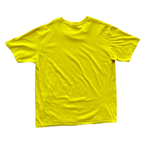 Supreme Yellow Chrome Logo Tee