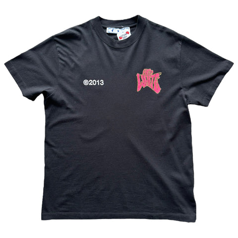 Off-White Black & Pink Logo ‘2013’ Tee