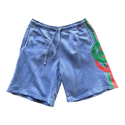 Gucci Shorts Purple Green & Red Accents